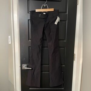 Vintage super low rise garage trousers